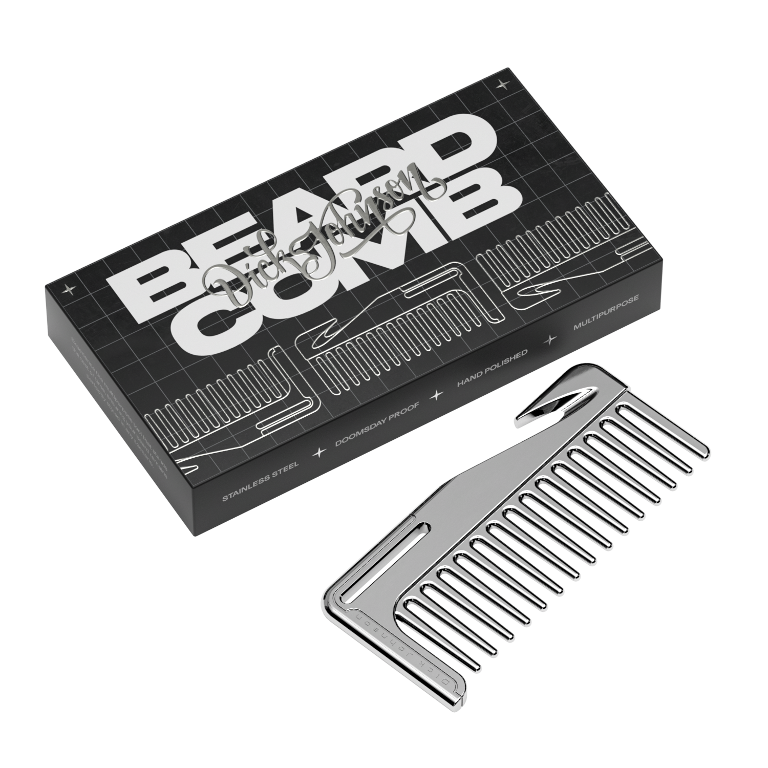 Industrial Beard Comb