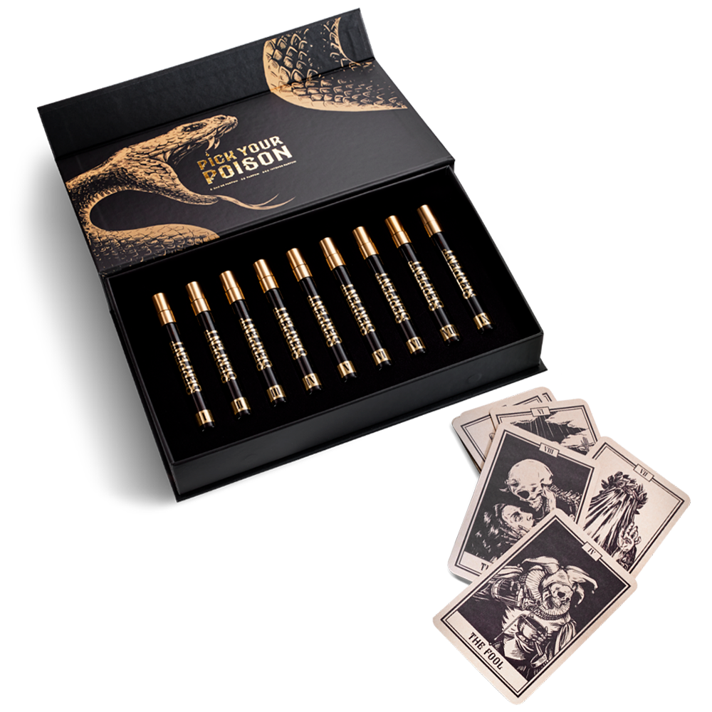 Venomous Vials - Male Perfume Collection